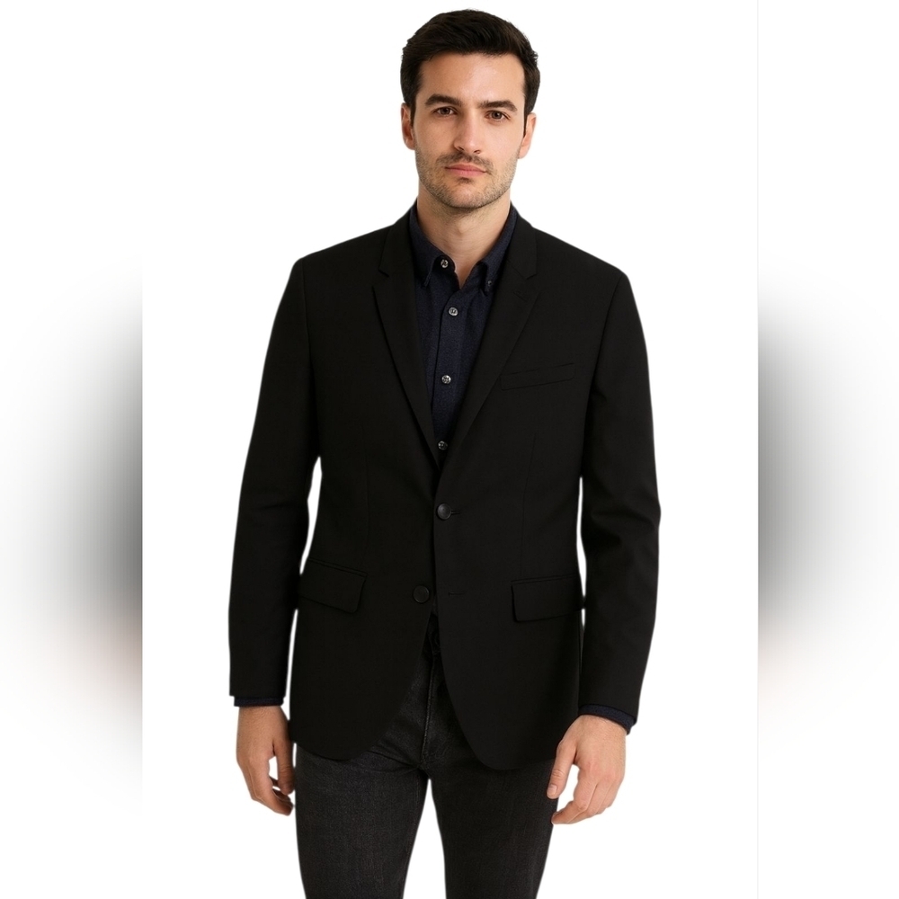 Rag & Bone Black 100% Wool Blazer